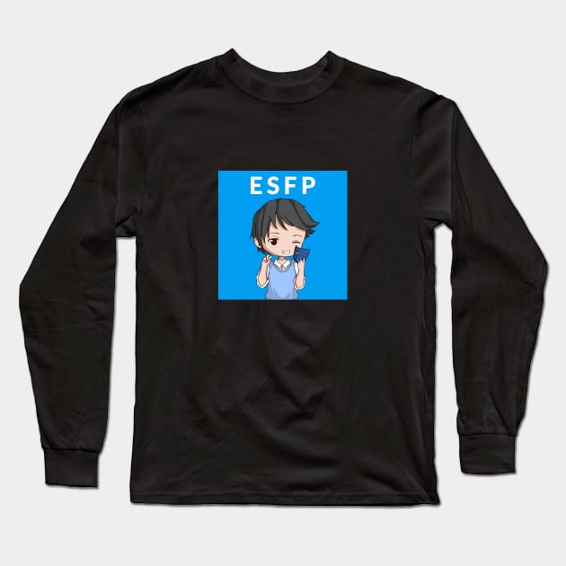 ESFP Personality (Chibi Style) Long Sleeve T-Shirt by personalitysecret